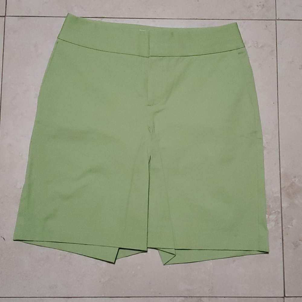 Green Bermuda Shorts